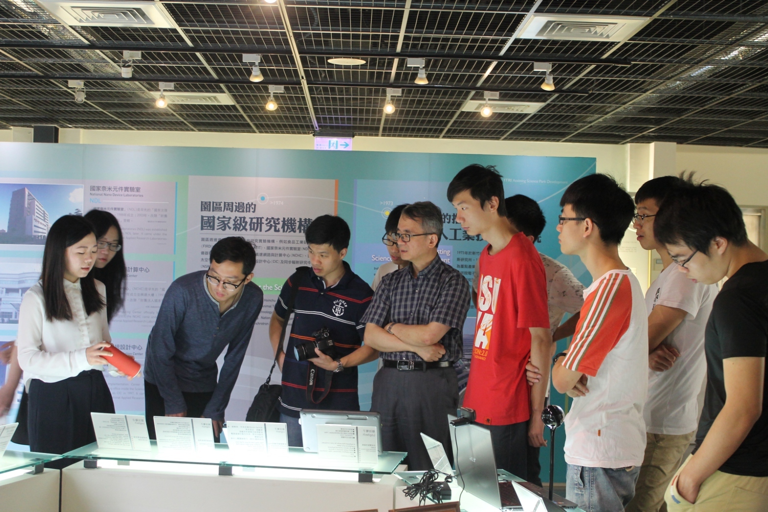 中華大學物聯網專案交換生至新竹科學園區-探索館參訪(溫州大學)